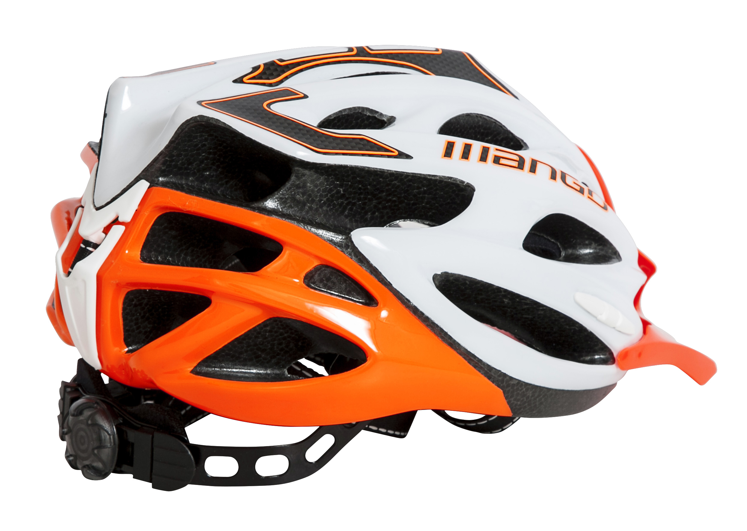 Cykelhjelm magnitudo orange fluo